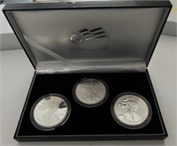 2006 Am Eagle 20th Anniv 3 Coin Set