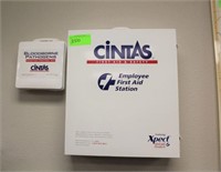 (1) CINTAS Wall Mtd First Aid Cabinet w/Contents,