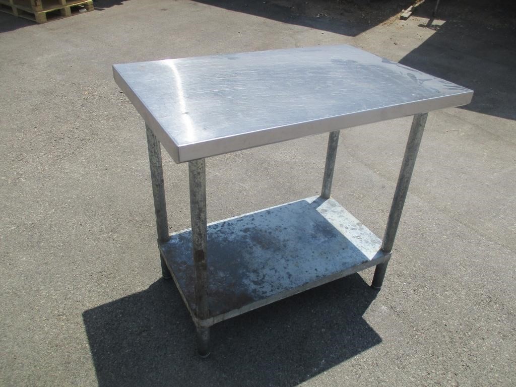 Stainless Steel Work Table 36" X24"Restaurant Eq