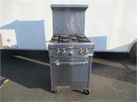 4 Burner Stove plus Oven 24" Natural Gas