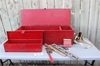 carpenters box with tools