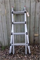Vulcan extension ladder/step ladder combo