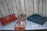 carpenters box and tool box