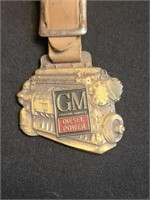 Rare Vintage GM Diesel Power Watch Fob