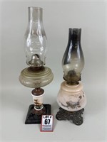 Vintage Oil Lamps (2)