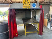 Welders Booth Approx 2m x 2m x 2m(H)