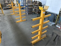 3 x 6 Tiered Double Sided Floor Mounted Stock Rack