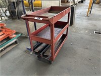 Mobile 3 Tiered Service Trolley