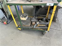 Mobile Plate Topped Utility Trolley 1m x 600mm