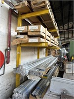 4 Tiered Single Sided Cantilevered Stock Rack