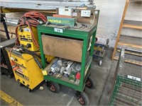 Mobile Utility Trolley & Qty Welding Electrodes