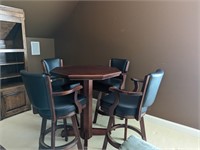 High Top Table with 4 Chairs
