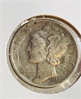 1943-D Silver Mercury Dime