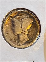 1917-S Silver Mercury Dime