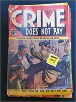 Vintage Crime Does Not Pay Comics