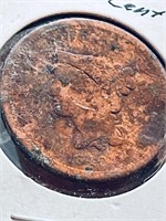 1840 large Cent Penny