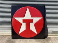 Texaco Plastic Sign Insert 74” x 71”