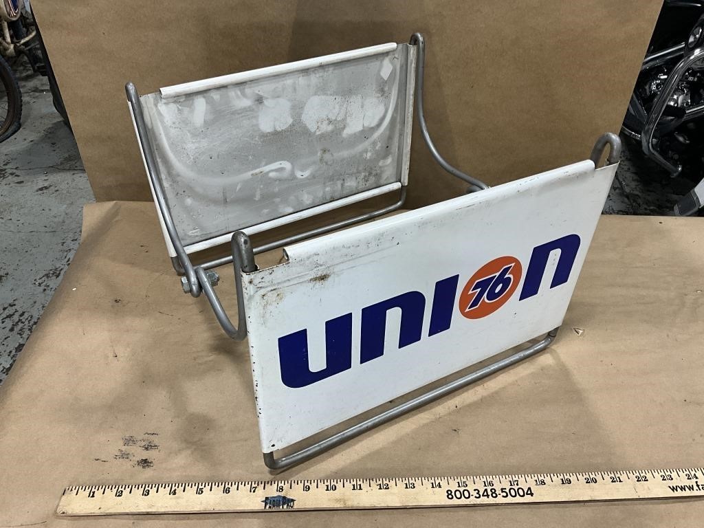 Union 76 Tire Display Rack