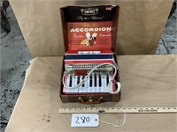 Emended Musical Accordion w/ Case
