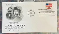 1st Day Of Issue Rosalyn Carter/Jimmy Carter Stamp