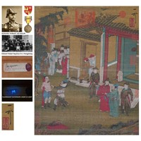 A Scroll Painting By Emperor Huizong Of Song