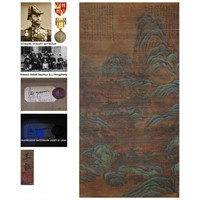 A Chinese Scroll Painting By Wang Wei