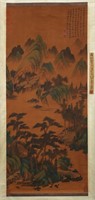 A Chinese Scroll Painting By Shen Zhou