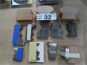 9 Handrail Moulding Cutter Sets & Some Samples