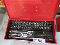 Stanley Multi Piece Socket Set & Tool Box