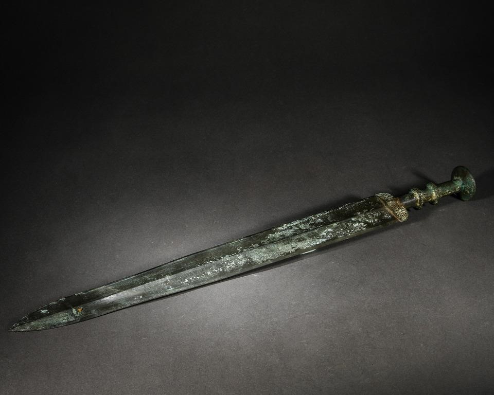 A Chinese Bronze Sword
