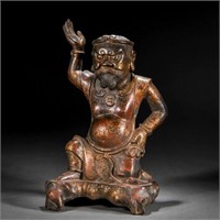A Chinese Bronze Seated Figure