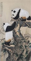 A Chinese Scroll Painting By Huang Junbi