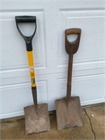 2pcs- scoop shovels