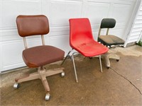 3pcs- vintage chairs