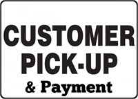 Customer Payment & Pickup Details