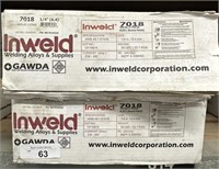 2 - 50 lb Boxes of 7018 Welding Rod