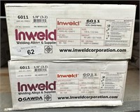2 - 50 lb Boxes of 6011 Welding Rod