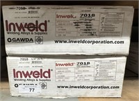 2 - 50 lb Boxes of Welding Rod