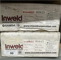 2 - 50 lb Boxes of 8018 Welding Rod
