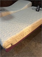 Two Purple Brand Adjustable Beds - Twin Size