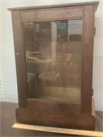 GLASS FRONT WALL DISPLAY CASE