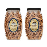 Utz Braided Honey Wheat Pretzel Twists, 24 oz, 2pk