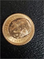 22K  Gold Pesos Coin
