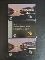 Mixed US Mint Silver Proof Coin Sets