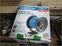 Mastercraft air hose reel (new)