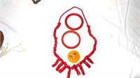 Necklace & Bracelets (Native American?)