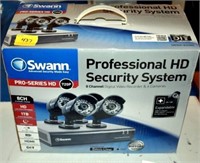 SWAN PROFESSIONAL HD SECURITY SYSTEM