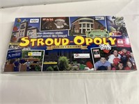STROUDOPOLY - NEW SEALED LOCAL BOARD GAME