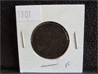 1901 ONE CENT F