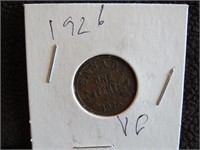 1926 ONE CENT VG
